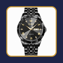 Relógio Olevs Diamond 3D - Original de Aço Inoxidável á Prova d´Àgua