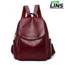 Mochila de Couro Premium Feminina - Jasmim