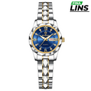 Relógio de Aço Inoxidável à Prova d'água Feminino - BINBOND Quartz Original