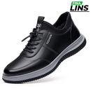 Tênis Masculino de Couro Ortopédico - Clock