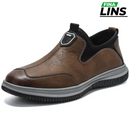 Tênis Masculino de Couro Kally - Ortopédico