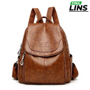 Mochila de Couro Premium Feminina - Jasmim