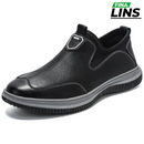 Tênis Masculino de Couro Kally - Ortopédico