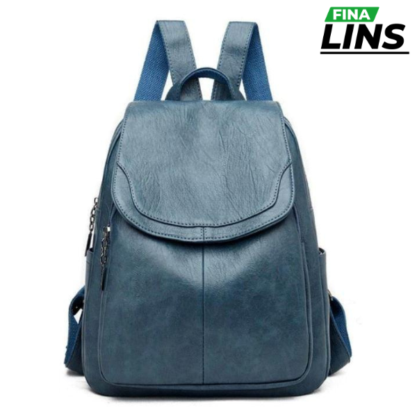 Mochila de Couro Premium Feminina - Jasmim