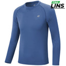 Camiseta de Manga Longa Masculina - Com Proteção Solar UV