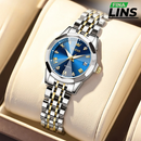 Relógio Olevs Feminino de Aço Inoxidável à Prova d'água - Diamond 3D Original