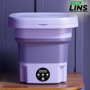 Mini Máquina de Lavar Moderna Portátil Dobrável Automática