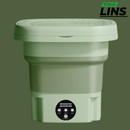 Mini Máquina de Lavar Moderna Portátil Dobrável Automática