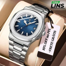 Novo Relógio de Luxo Masculino - Elegance 2025