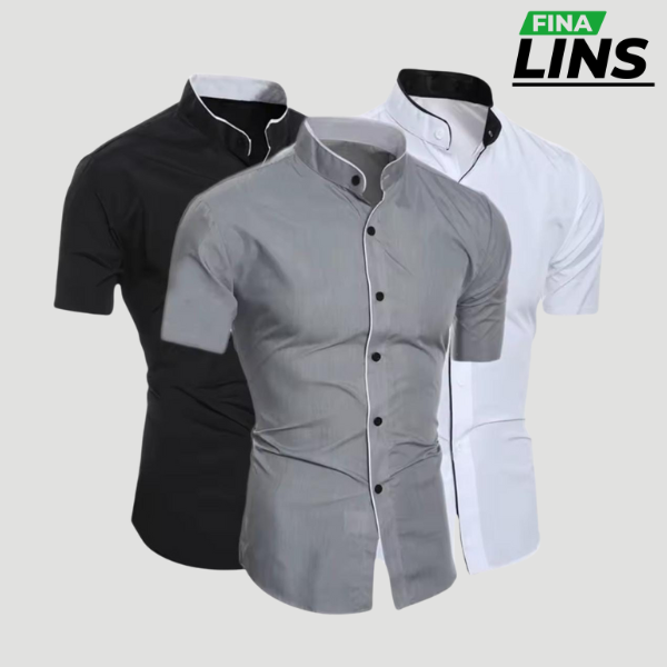 Camiseta Social de Manga Curta - Premium Glamour