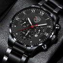 Relógio Masculino Deyros em Couro e Aço