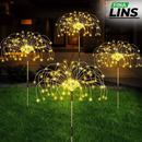 Led Solar Fogos de Artifício -  Luzinhas de natal